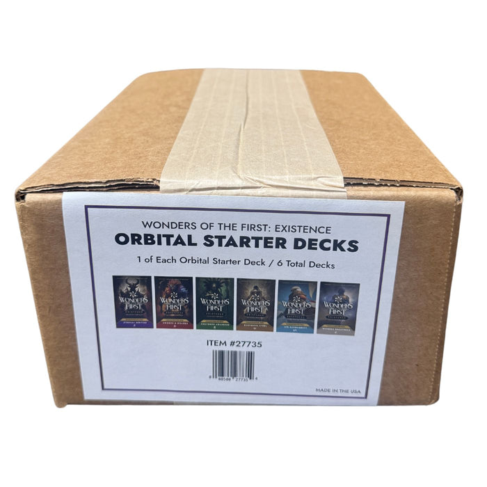 Wonders Of The First  Existence Orbital Starter Decks - Pastime Sports & Games
