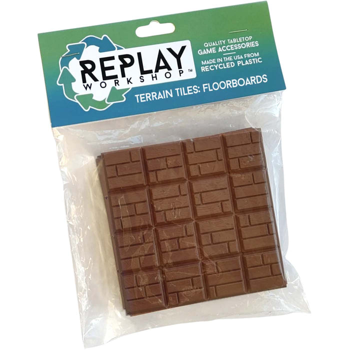 Replay Workshop Terrain Tiles Floorboards - Pastime Sports & Games