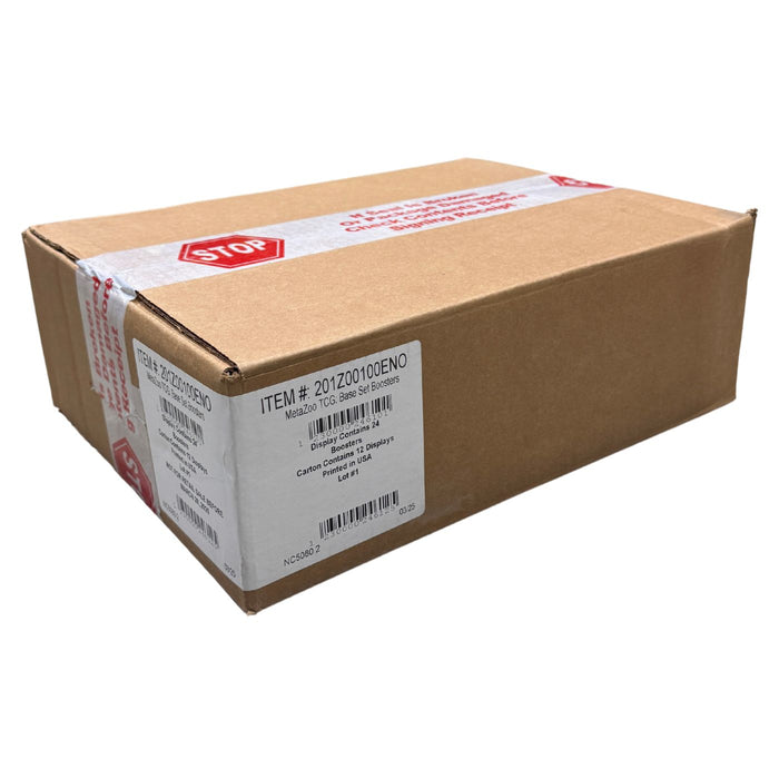 MetaZoo Base Set Booster Box/Case - Pastime Sports & Games