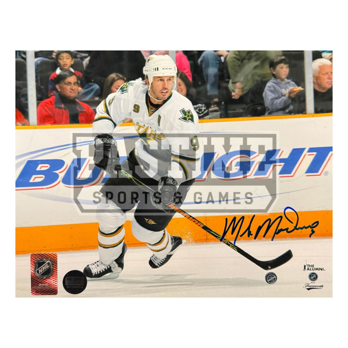 Mike Modano Autographed Dallas Stars Hockey Photo (Skating 2) - Pastime Sports & Games