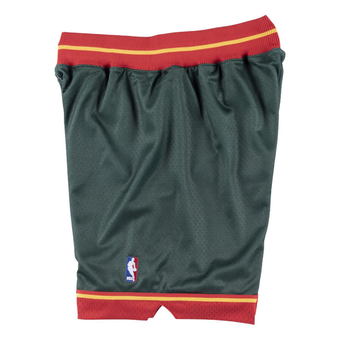 Seattle Supersonics 1995-96 Mitchell & Ness Yellow Basketball Shorts