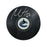 Nils Höglander Autographed Vancouver Canucks Hockey Puck (Small Orca Logo)