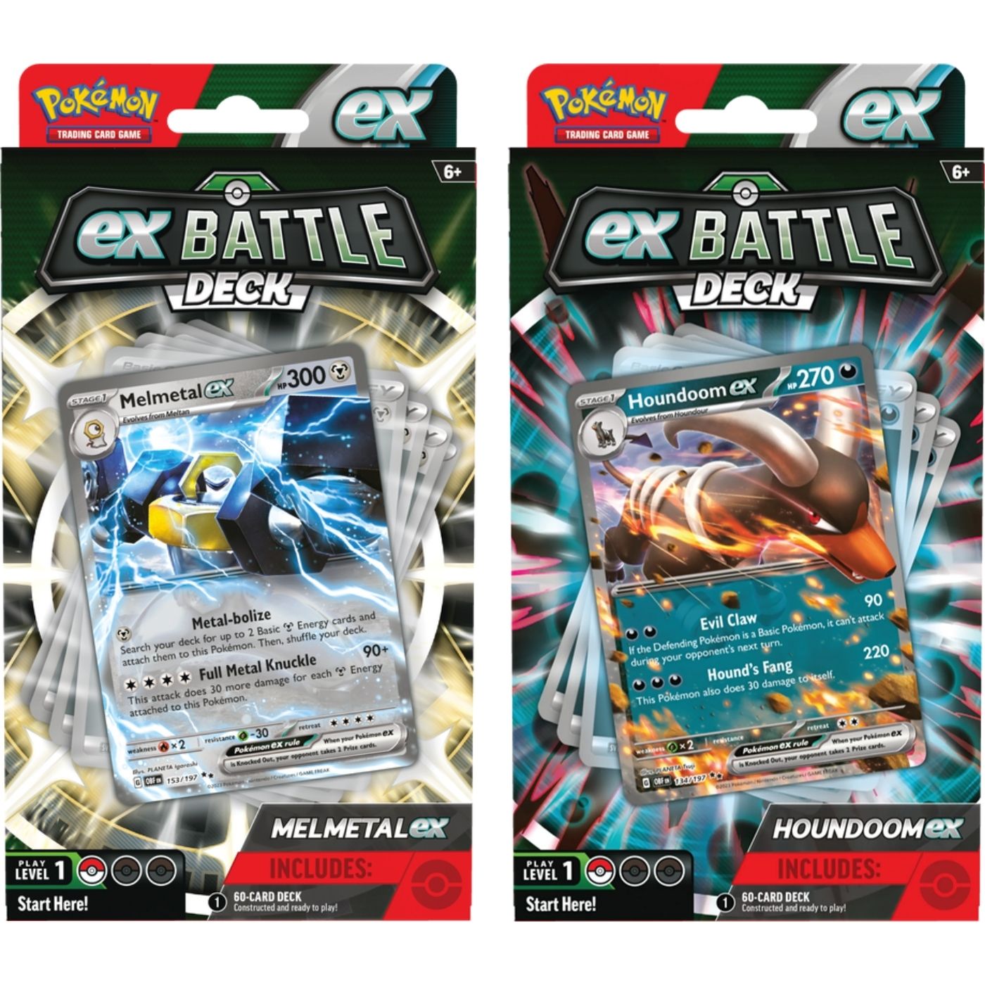 Pokemon ex Battle Decks Melmetal ex/Houndoom ex | Pastime Sports