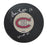 Elmer Lach Autographed Montreal Canadiens Hockey Puck (Small Logo) - Pastime Sports & Games