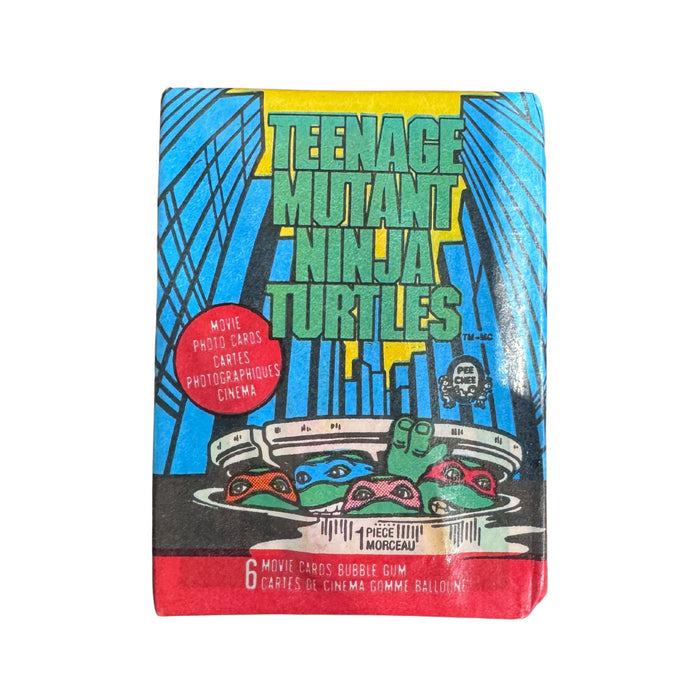 1990 O-Pee-Chee Teenage Mutant Ninja Turtles Wax Pack / Box - Pastime Sports & Games