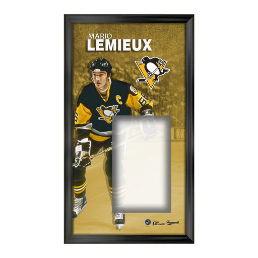 Mario Lemieux Pittsburgh Penguins Graded Card Display Frame