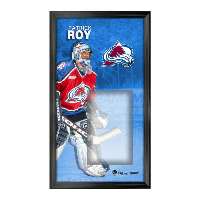 Patrick Roy Colorado Avalanche Graded Card Display Frame