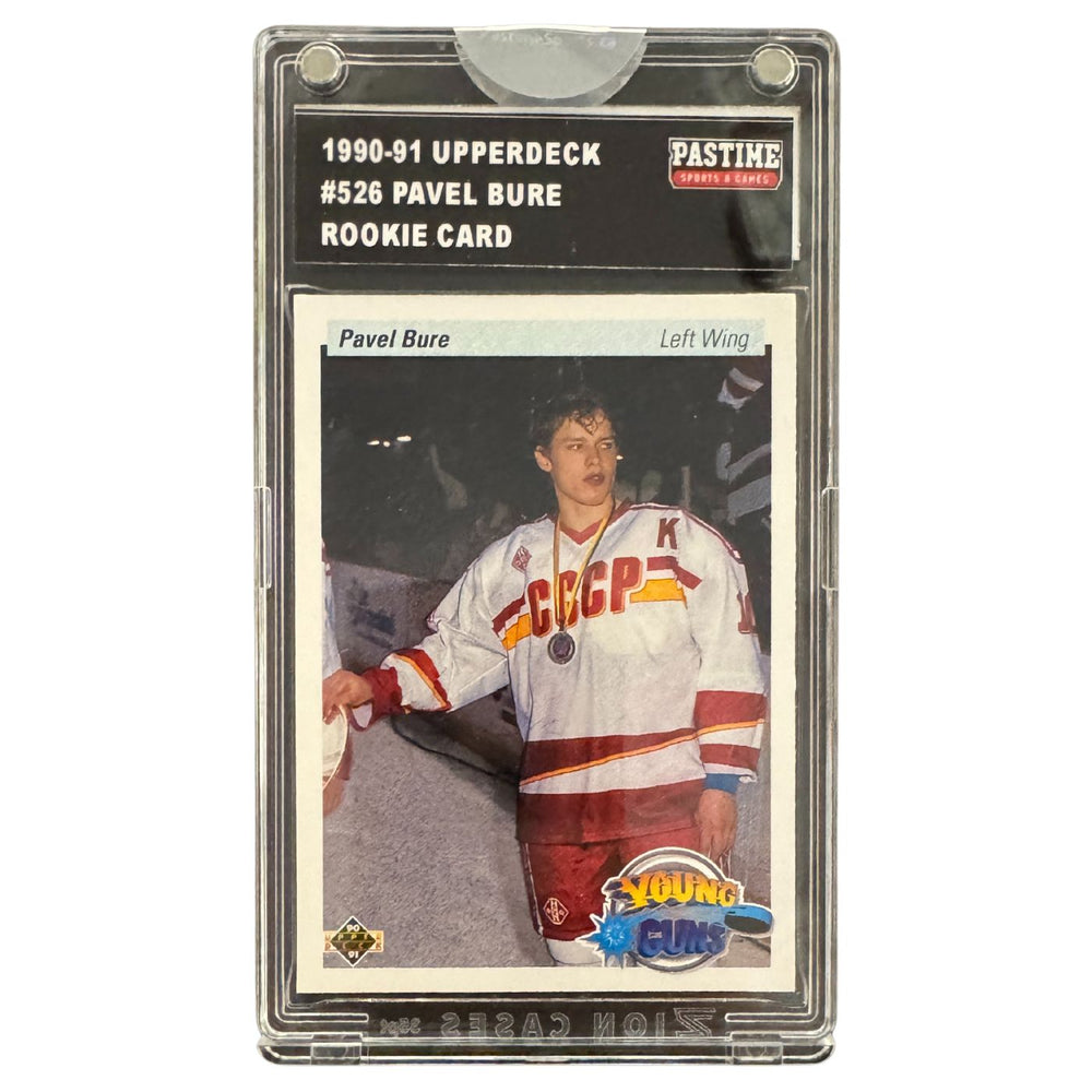 Pavel Bure 1990/91 Young Guns Rookie Card Encased in Slabmag