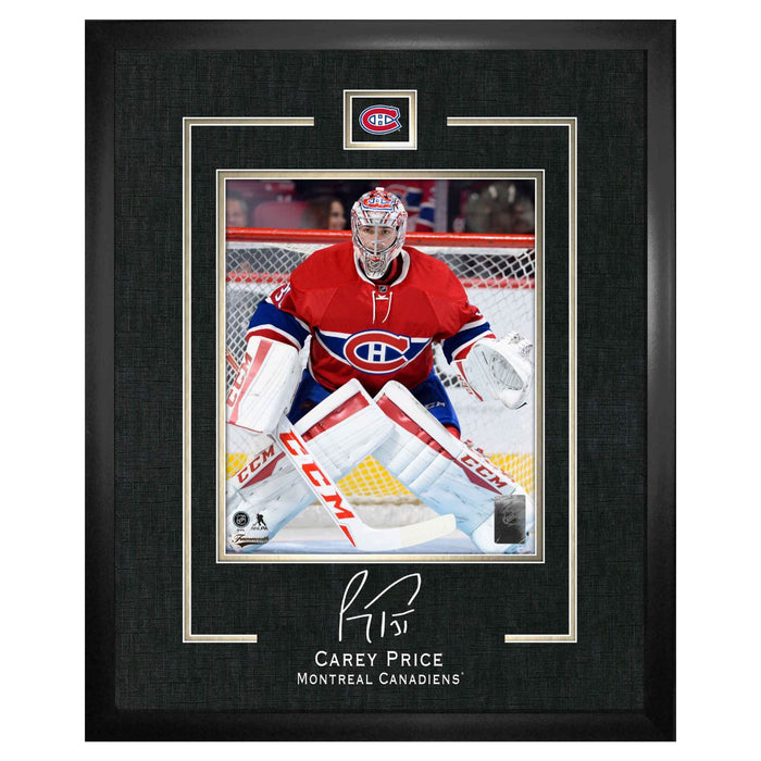 Carey Price 18X22 Montreal Canadiens Framed Replica Signature