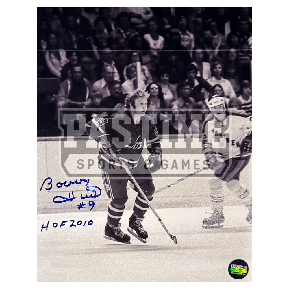 Bobby Hull Autographed Winnipeg Jets Photo (Skating) - Pastime Sports & Games