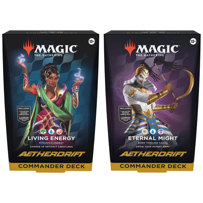 Magic The Gathering Aetherdrift Commander Decks– Pastime Sports & Games