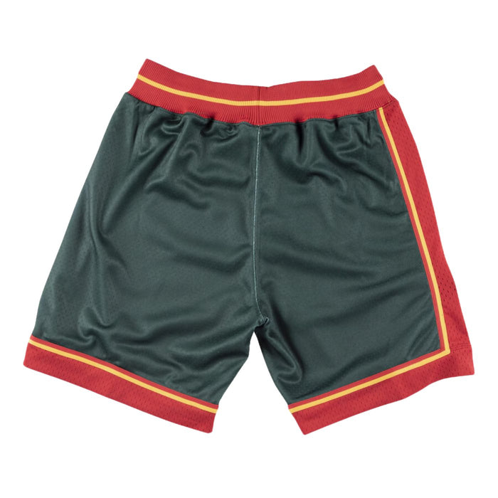 Seattle Supersonics 1995-96 Mitchell & Ness Yellow Basketball Shorts