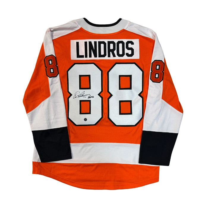 Eric Lindros Autographed Philadelphia Flyers Fanatics Hockey Jersey