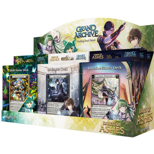 Grand Archive Dawn of Ashes Starter Decks - Pastime Sports & Games