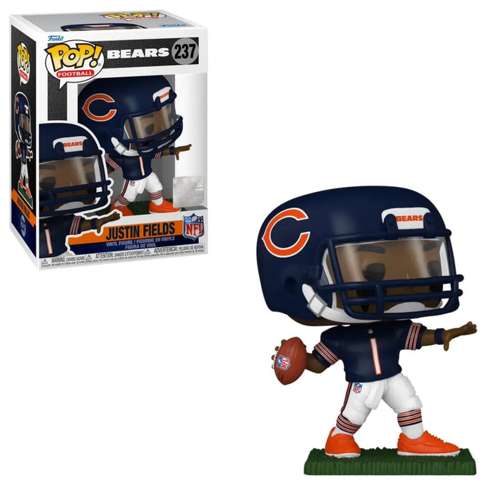 Funko Pop! Football Chicago Bears Justin Fields #237 - Pastime Sports & Games