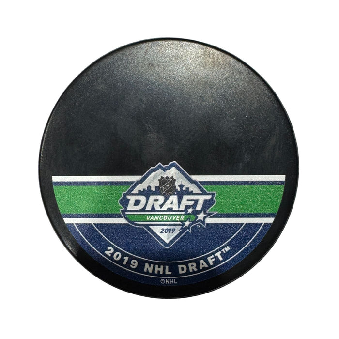 2019 NHL Draft Vancouver Hockey Puck