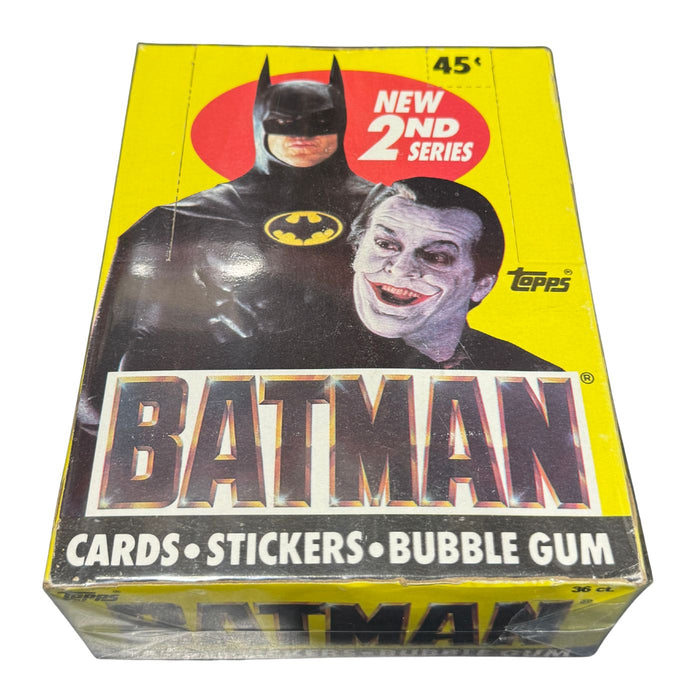 1990 Topps Batman Series Two Wax Box - Pastime Sports & Games