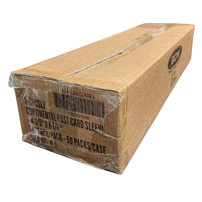 BCW Continental Postcard Sleeves - Pastime Sports & Games