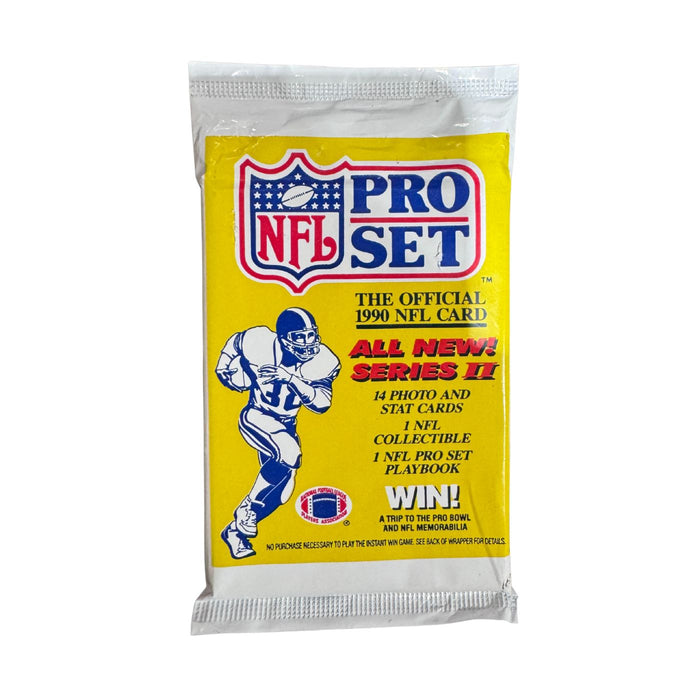 1990 Pro Set Series Two Football Hobby Pack/Box - Pastime Sports & Games