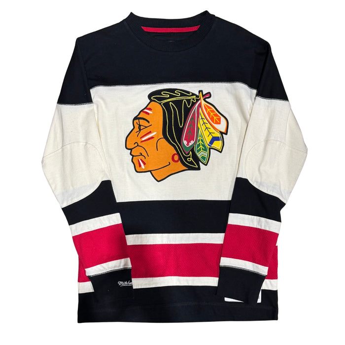 Chicago Blackhawks Vintage Hockey Mitchell & Ness Sweater - Pastime Sports & Games