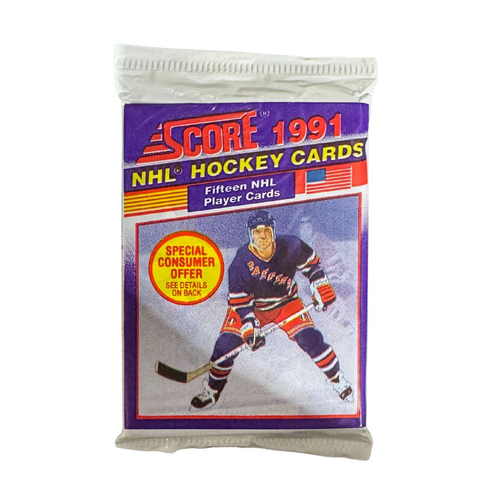 1991/92 Score Series One American Edition NHL Hockey Hobby Box - Pastime Sports & Games