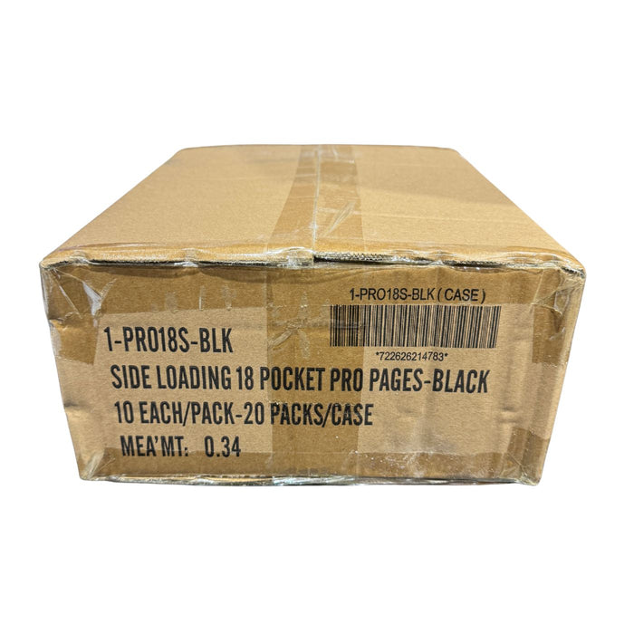 BCW Side Loading 9-Pocket Pro-Pages - Pastime Sports & Games