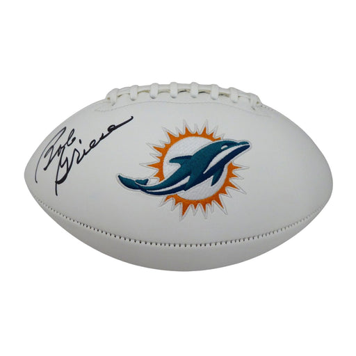 Bob Griese Autographed Miami Dolphins White Logo Football