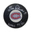 Larry Robinson Autographed Montreal Canadiens Hockey Puck (Small Logo) - Pastime Sports & Games