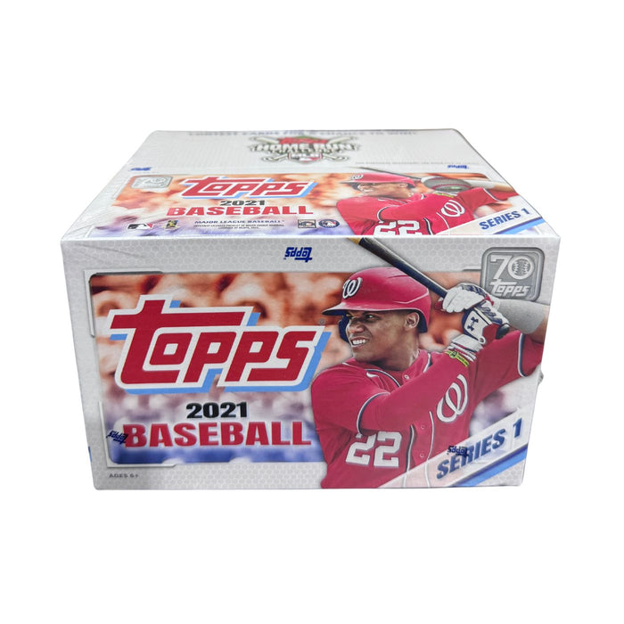 2021 Topps Series 1 MLB Baseball Retail Box/Case - Pastime Sports & Games