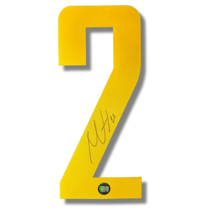 Nils Hoglander Autographed Hockey Jersey Numbers - Pastime Sports & Games