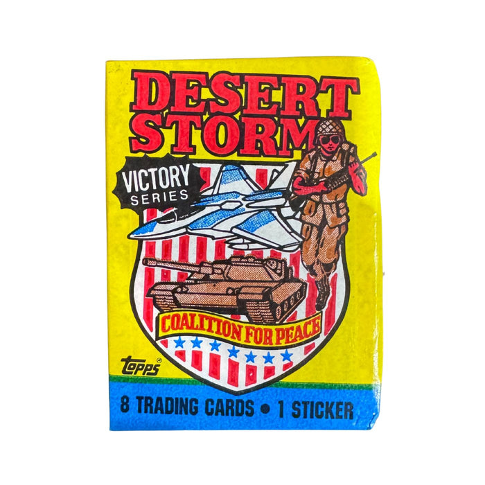 1991 Topps Desert Storm Series 2/Two Hobby Box - Pastime Sports & Games