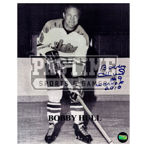 Bobby Hull Autographed Winnipeg Jets Photo (Posed) - Pastime Sports & Games