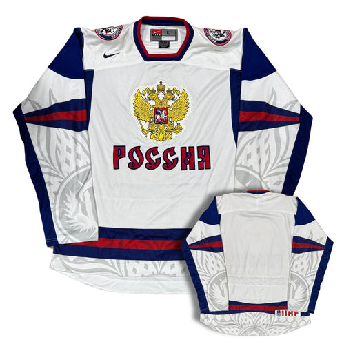 Team Russia Original 2010 Vancouver Olympic Hockey Jersey