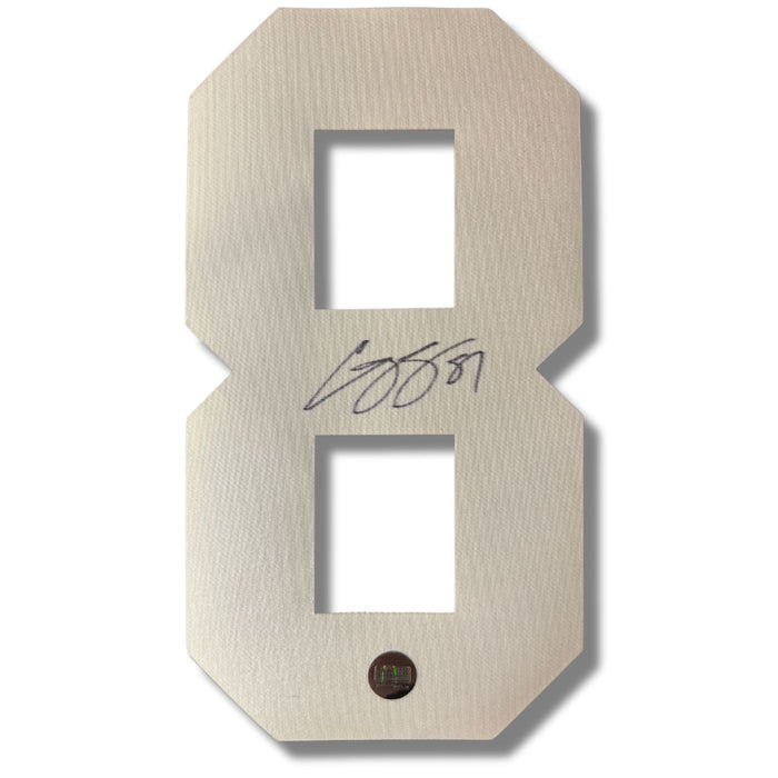 Geroy Simon Autographed Football Jersey Numbers - Pastime Sports & Games