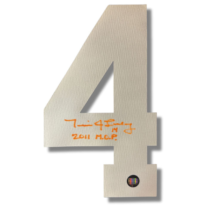 Travis Lulay Autographed Football Jersey Numbers - Pastime Sports & Games