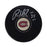 Patrick Roy Autographed Montreal Canadiens Hockey Puck (Small Logo) - Pastime Sports & Games