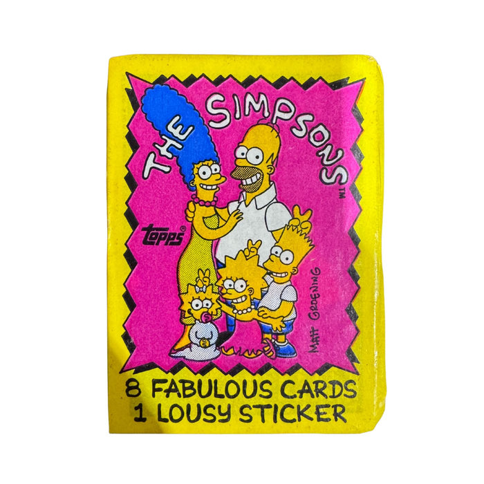 1990 Topps The Simpsons  Pack / Pack - Pastime Sports & Games