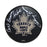 Carl Brewer, Sid Smith & Johnny Bower Autographed Toronto Maple Leafs Hockey Puck (Team Logo) - Pastime Sports & Games