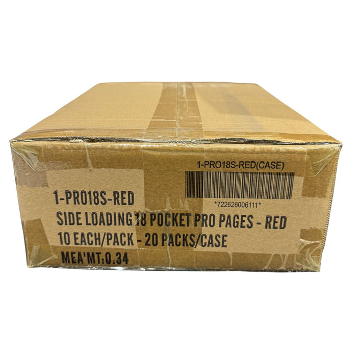 BCW Side Loading 9-Pocket Pro-Pages - Pastime Sports & Games