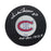 Dickie Moore Autographed Montreal Canadiens Puck (Small Logo) - Pastime Sports & Games