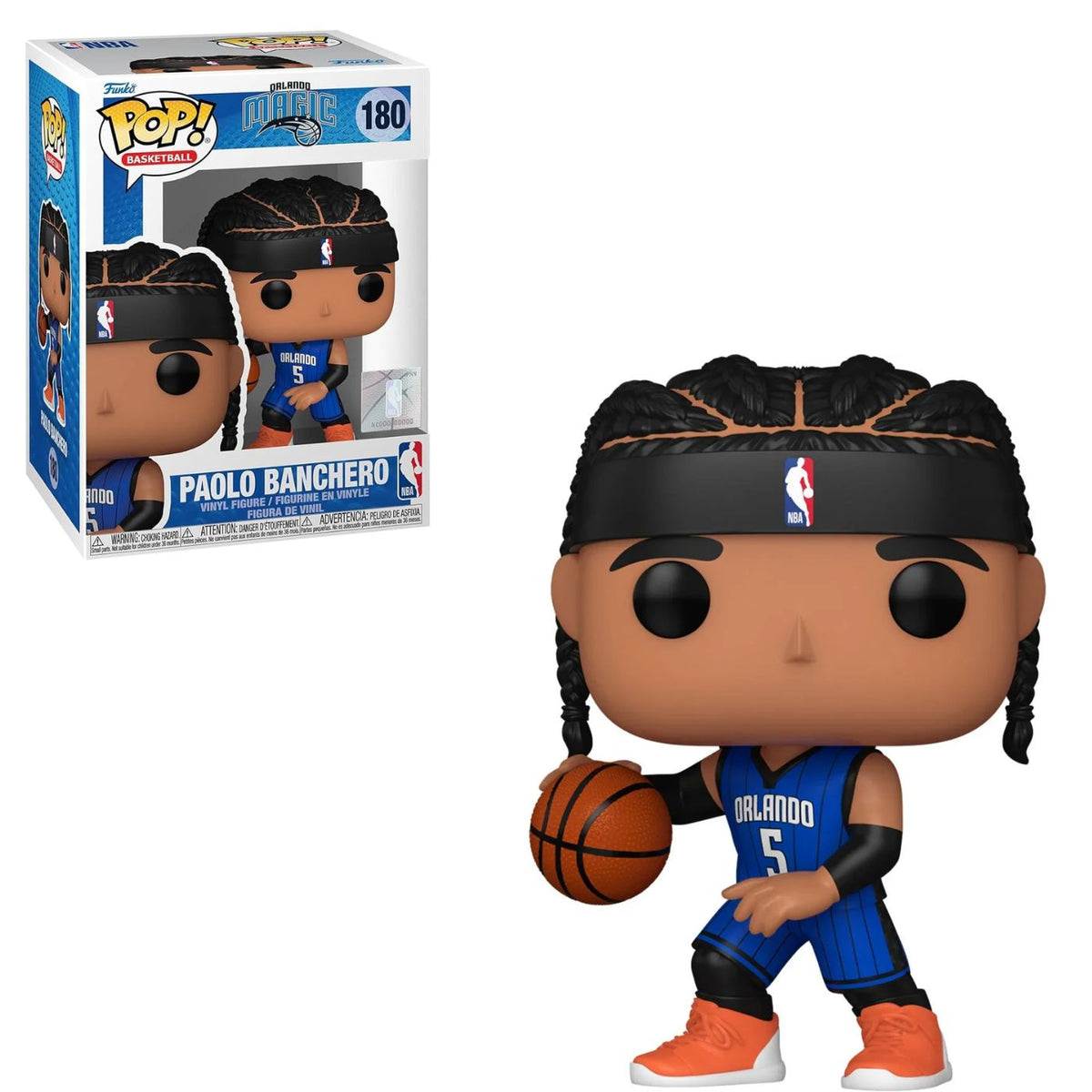 Funko Pop! Basketball Orlando Magic Paolo Banchero #180 | Pastime