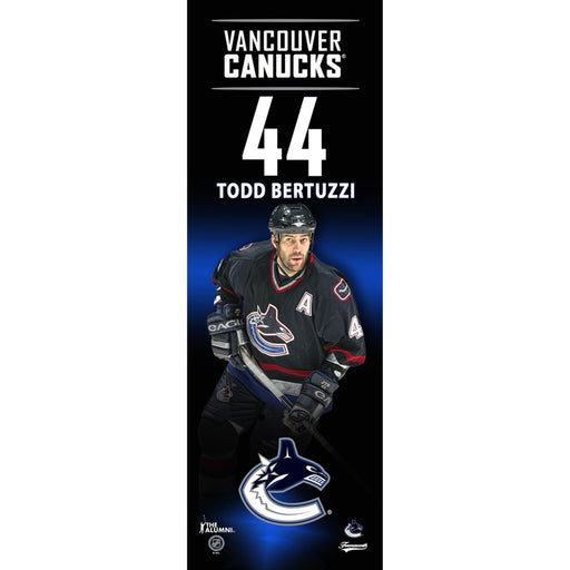 Todd Bertuzzi Vancouver Canucks 5x15 Player Plaque