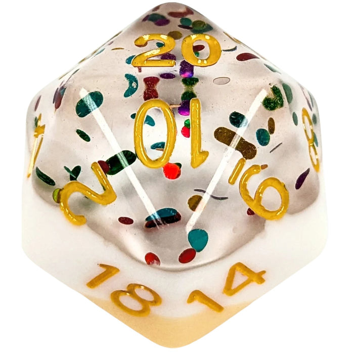 Diffusion Dice XL d20 Birthday Wishes