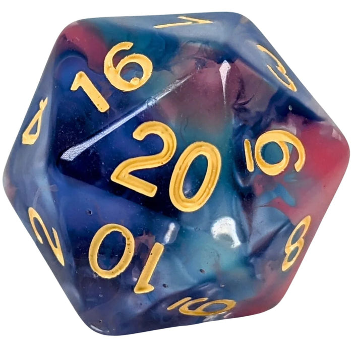 Diffusion Dice XL d20 Coral Reef