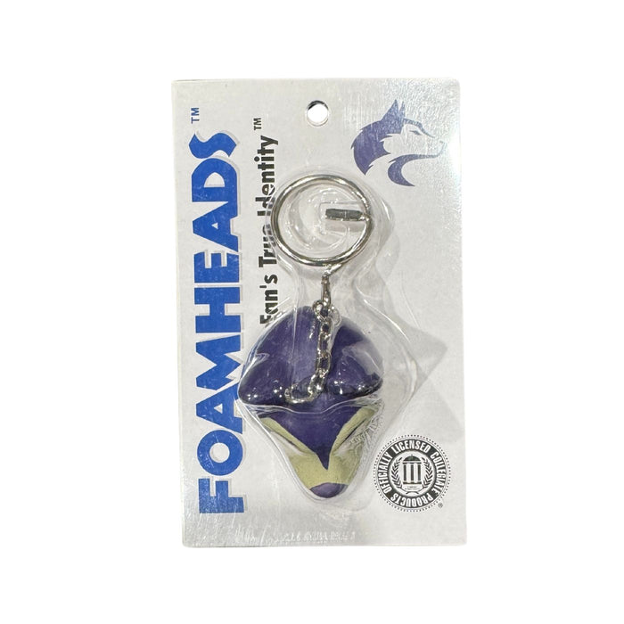 Football College Foamhead Keychains