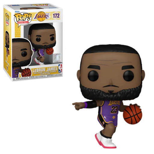 Funko Pop! Basketball Los Angeles Lakers LeBron James #172 - Pastime Sports & Games
