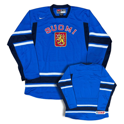 Finland Suomi Vintage IIHF Hockey Jersey