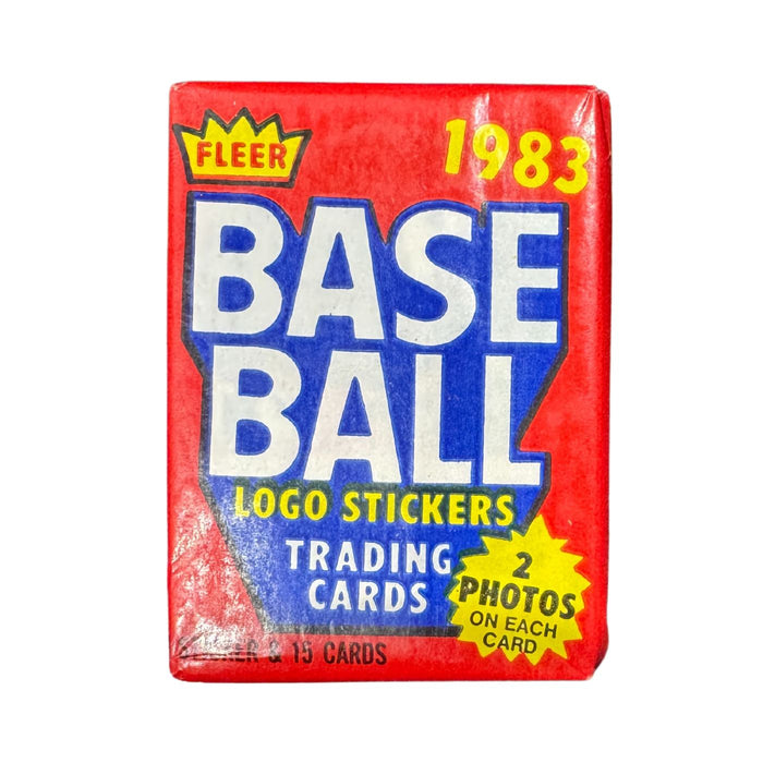 1983 Fleer MLB Baseball Wax Pack / Box