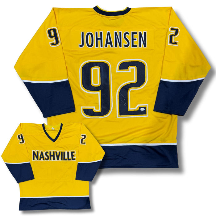 Ryan Johansen Autographed Custom Nashville Hockey Jersey