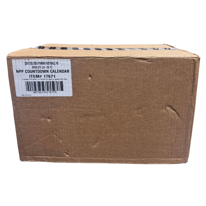 2024 Panini Absolute Football Countdown Calendar Box/Case - Pastime Sports & Games